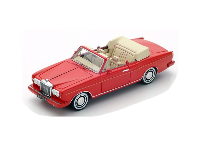 Bentley Continental Convertible 1984 1 to 43 scale Spark Resin Model Car