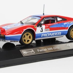 Ferrari 308 GTB Rallye Monte-Carlo 1982 1 to 43 scale Bburago Diecast Model