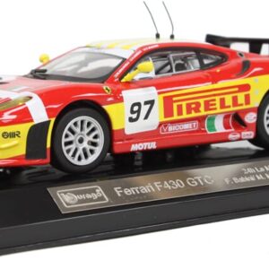 Ferrari F430 GTC #97 24H Le Mans 2008 1 to 43 scale Bburago Diecast Model