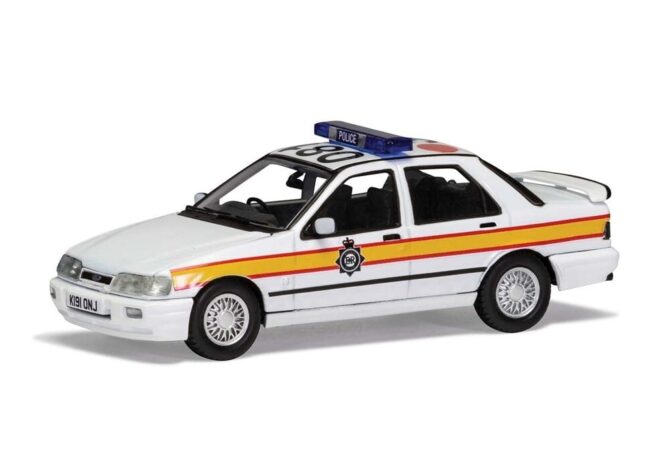 Ford Sierra Sapphire RS Cosworth 4x4 Sussex Police 1 to 43 scale Vanguards Diecast Model Car