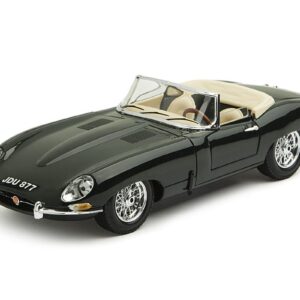 Jaguar E Type Convertible 1961 1 to 18 scale Bburago Diecast Model Car