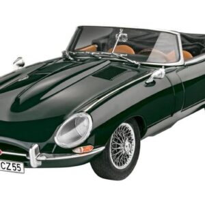 Jaguar E-Type Roadster 1 to 24 scale Revell Plastic Model Car Kit