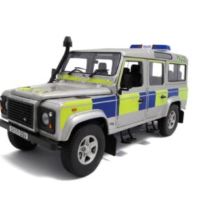 Land Rover Defender 110 TD5 UK Police 1 to 18 scale Universal Hobbies Diecast Model Car