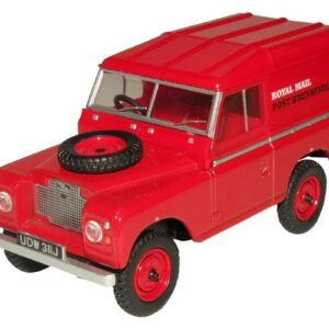 Land Rover Series IIA SWB Hard Top Royal Mail PO Recovery 1970 1 to 43 scale Oxford Diecast Diecast Model