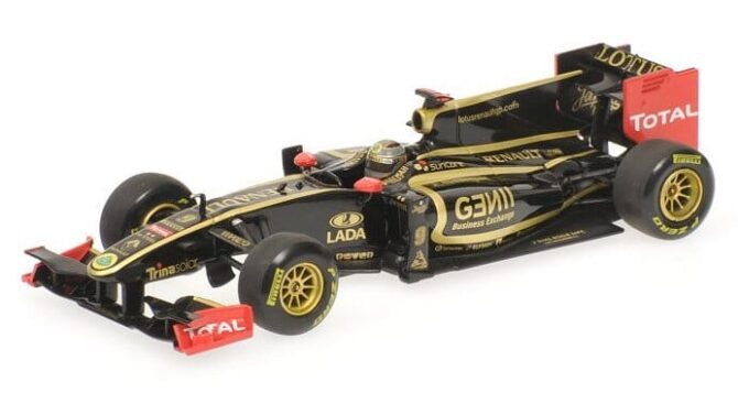 Lotus Renault GP Nick Heidfeld Showcar 2011 1 to 43 scale Minichamps Diecast Model