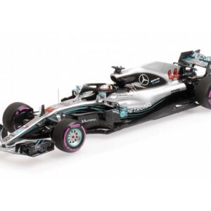 Mercedes AMG Lewis Hamilton Mexican GP 2018 1 to 43 scale Minichamps Resin Model