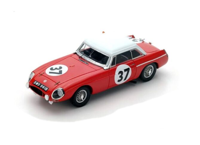 MG MGB Hardtop Le Mans 1964 1 to 43 scale Spark Resin Model