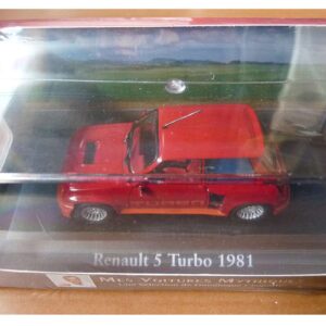 Renault 5 Turbo 1981 1 to 43 scale Ex Mag Diecast Model Car