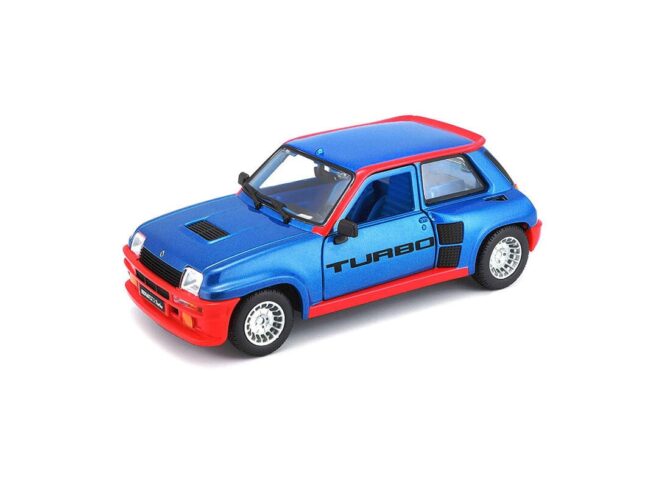 Renault 5 Turbo 1 to 24 scale Bburago Diecast Model Car