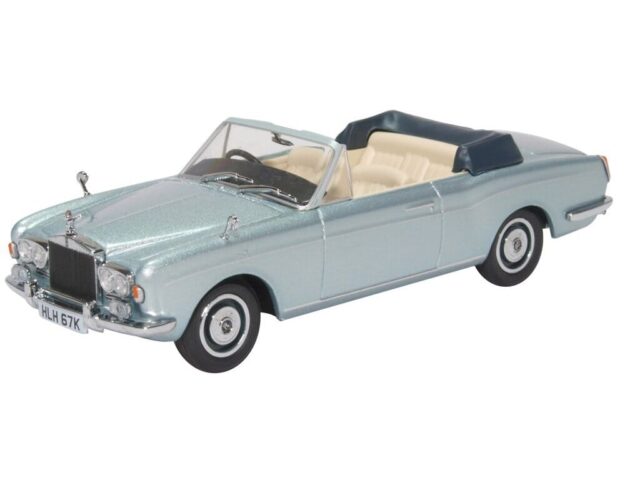 Rolls Royce Corniche Convertible Open Roof 1 to 43 scale Oxford Diecast Diecast Model Car