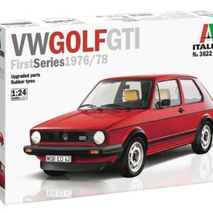 VW Golf GTI First Series 1976 1 to 24 scale Italeri Plastic Model Car Kit